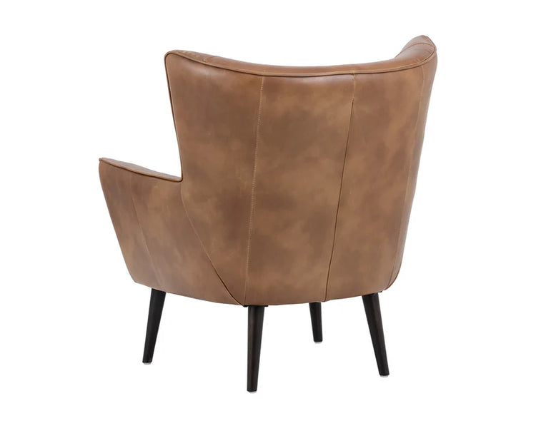 Sunpan Luther Lounge Chair - Tobacco Tan