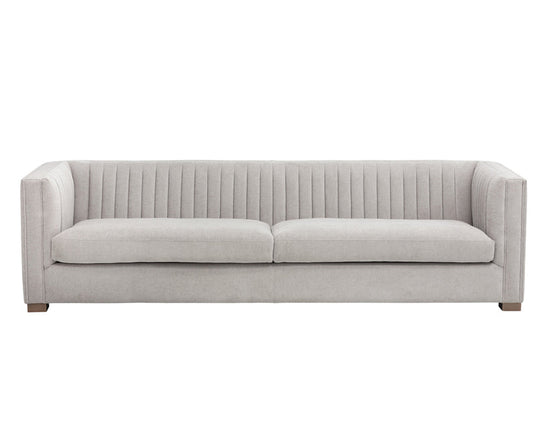 Sunpan Caitlin Sofa -  Hemingway Silver