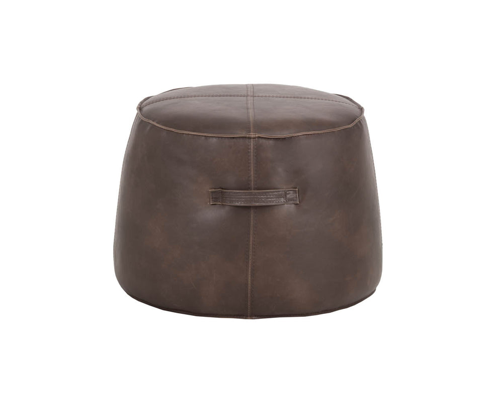 Mitchell Ottoman - Havana Dark Brown