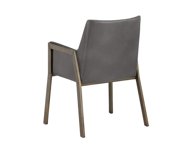 Sunpan Bernadette Arm Chair - Kendall Grey