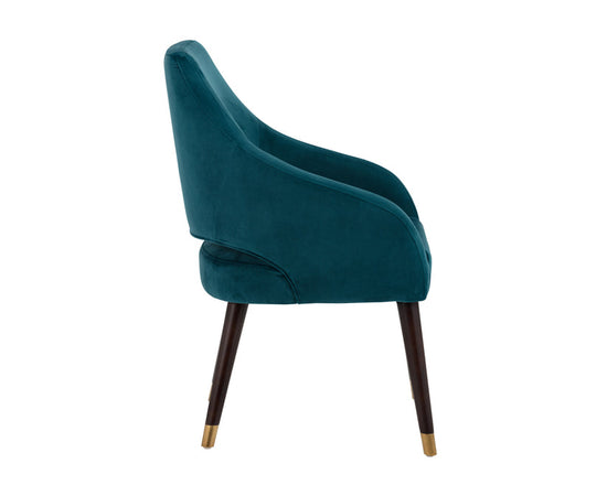 Sunpan Adelaide Dining Armchair - Timeless Teal