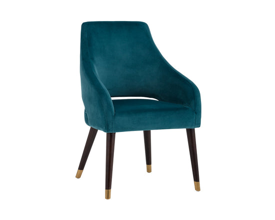 Sunpan Adelaide Dining Armchair - Timeless Teal