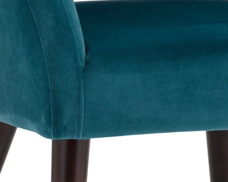 Sunpan Adelaide Dining Armchair - Timeless Teal