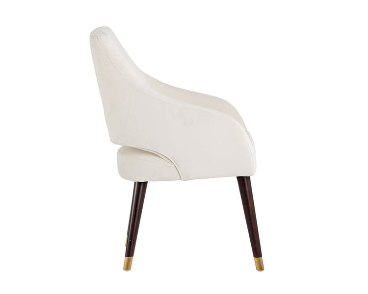 Sunpan Adelaide Dining Armchair - Calico Cream