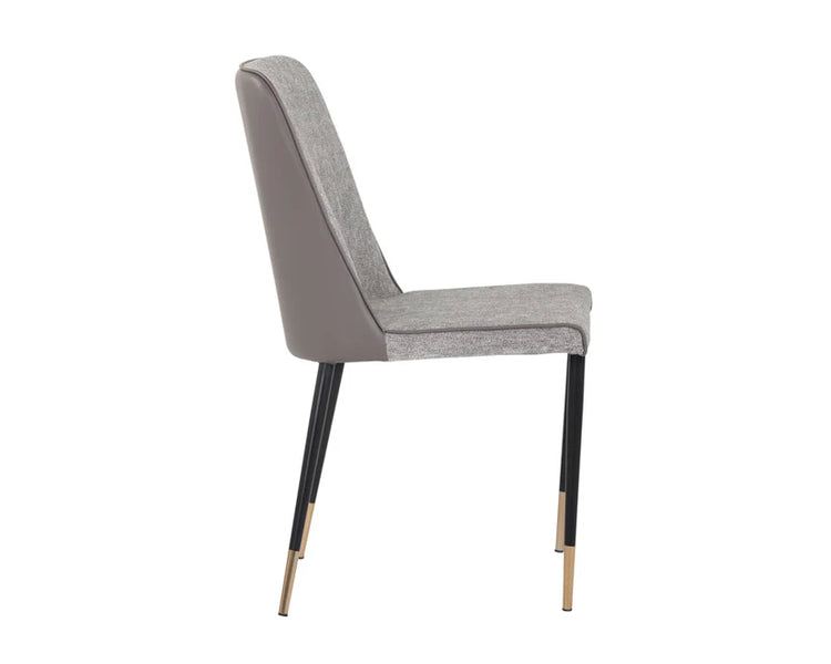 Sunpan Klaus Dining Chair - Flint Grey / Napa Taupe