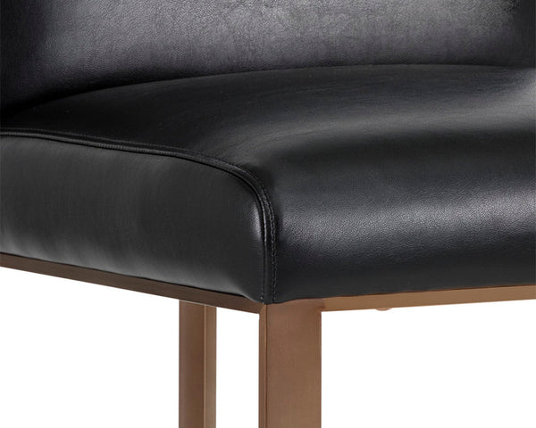 Dean Barstool  Antique Brass