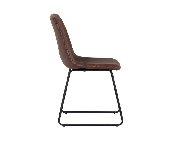 Sunpan Cal Dining Chair - Antique Brown