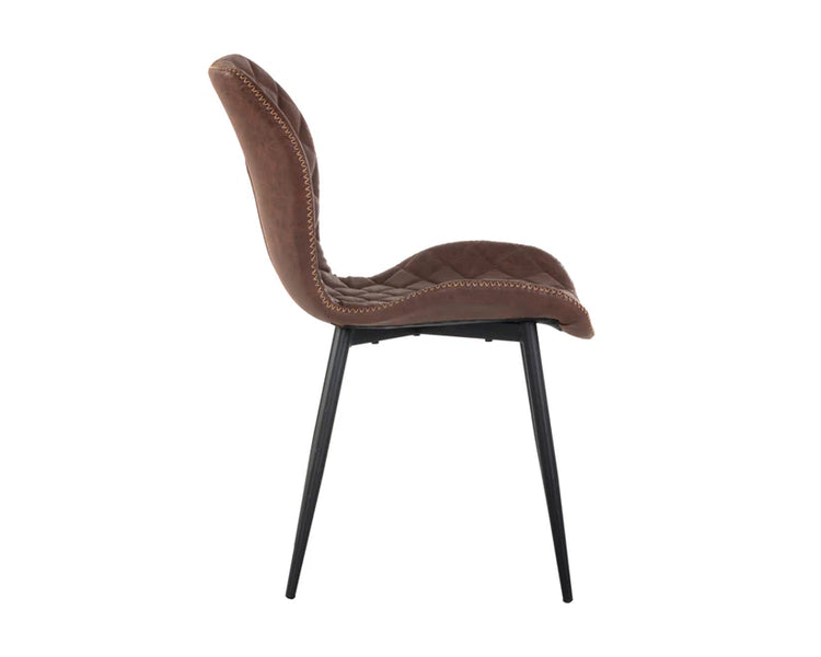 Sunpan Lyla Dining Chair - Antique Brown