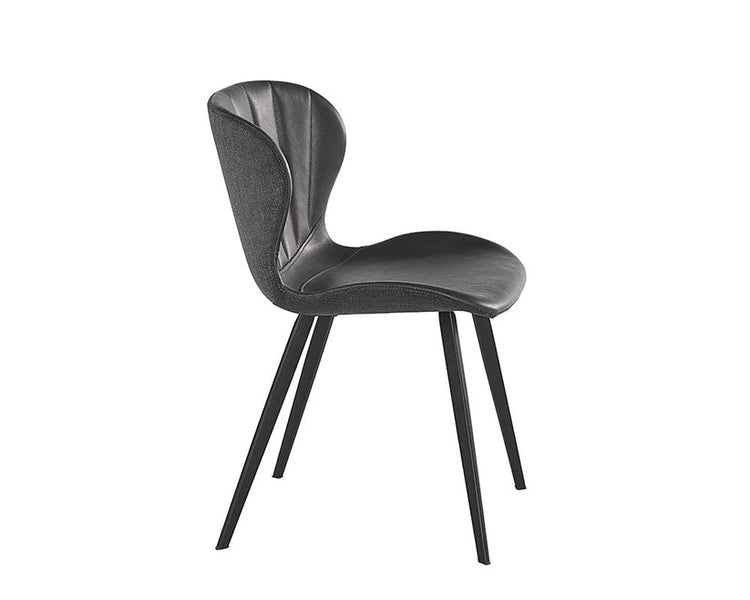 Sunpan Arabella Dining Chair - Bravo Portabella / Kohl Grey