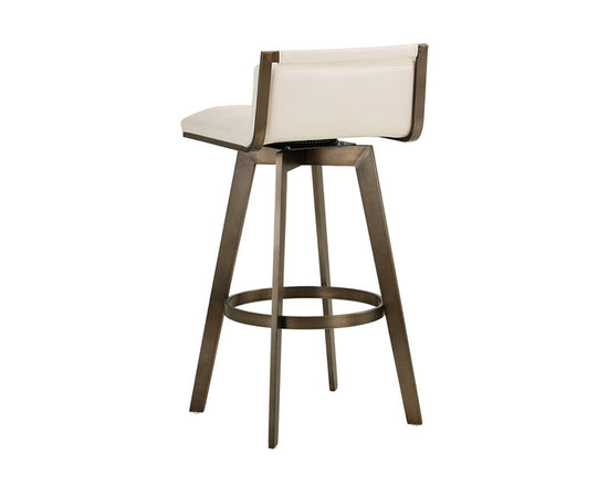 Sunpan Arizona Swivel Bar Stool - Castillo Cream 