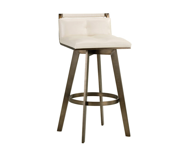 Sunpan Arizona Swivel Bar Stool - Castillo Cream 