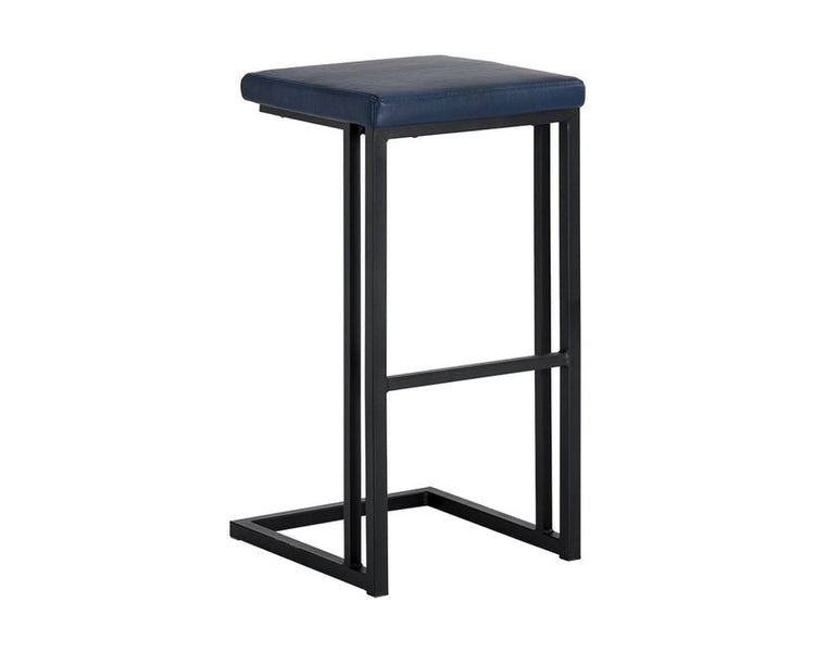 Sunpan Boone Bar Stool - Bravo Admiral