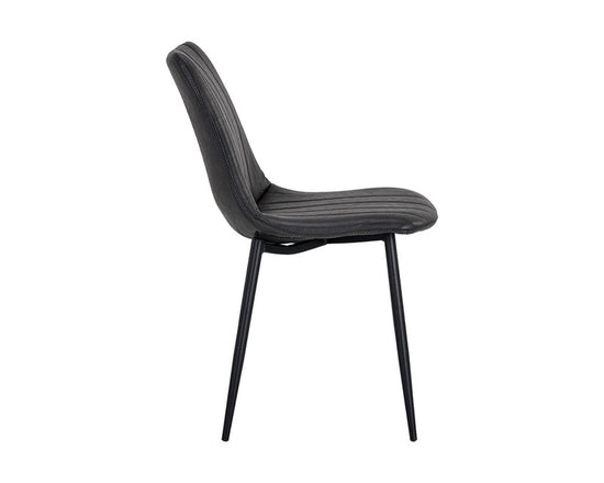 Sunpan Drew Dining Chair - Black Portabella