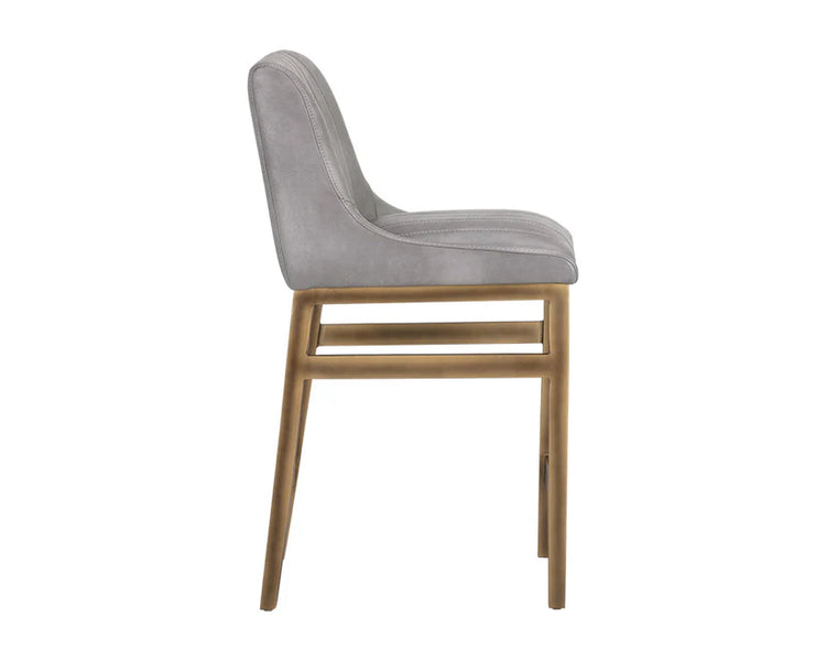 Sunpan Halden Bar Stool - Rustic Bronze - Bravo Metal