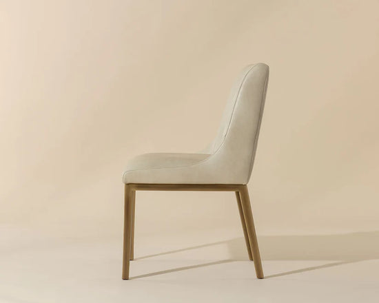 Sunpan Halden Dining Chair - Rustic Bronze - Bravo Cream