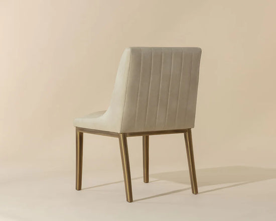 Sunpan Halden Dining Chair - Rustic Bronze - Bravo Cream