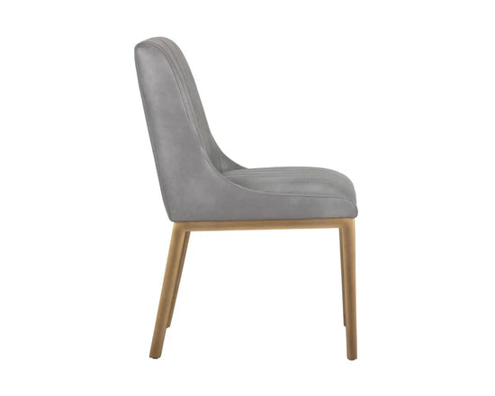 Sunpan Halden Dining Chair - Rustic Bronze - Bravo Metal