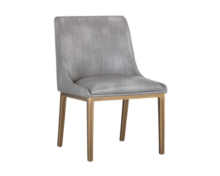 Sunpan Halden Dining Chair - Rustic Bronze - Bravo Metal