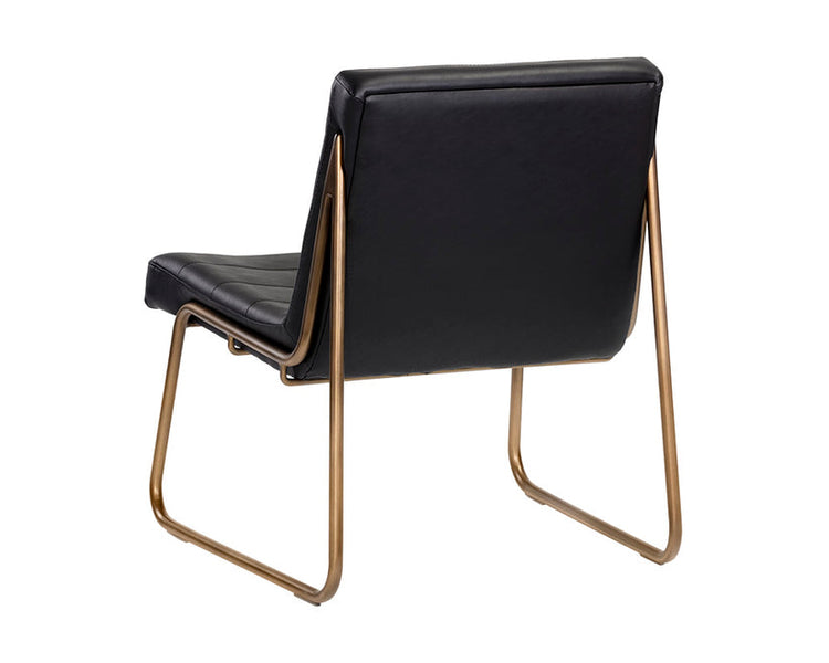 Sunpan Anton Lounge Chair - Vintage Black 