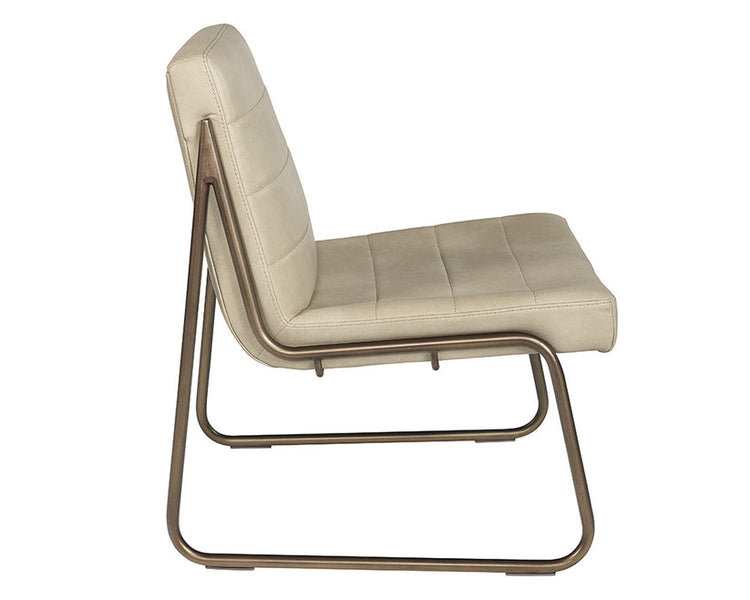 Sunpan Anton Lounge Chair - Bravo Cream