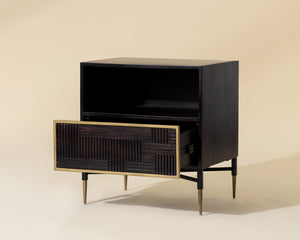 Markwood Nightstand Brass