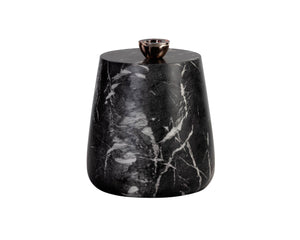 Aries End Table  Marble Look
