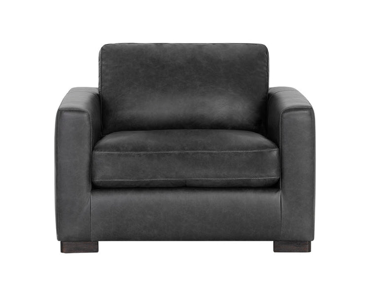 Sunpan Baylor Lounge Chair - Marseille Black