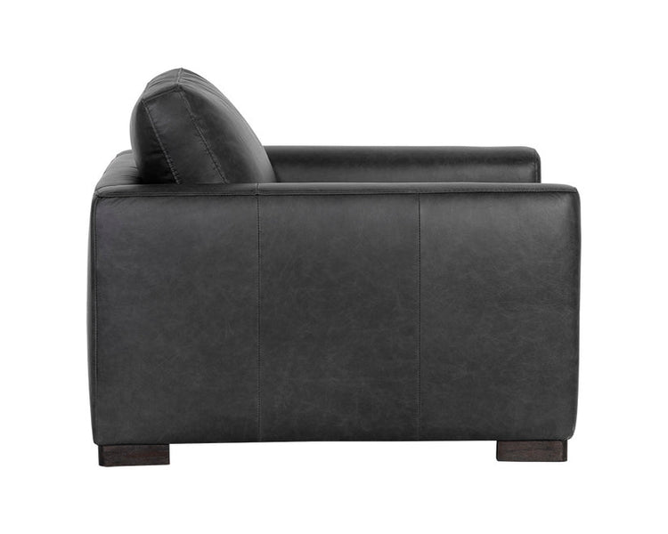 Sunpan Baylor Lounge Chair - Marseille Black