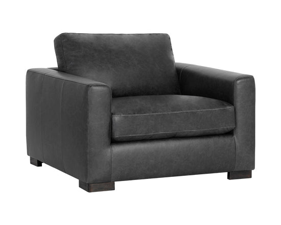 Sunpan Baylor Lounge Chair - Marseille Black