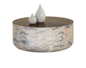 Diaz Coffee Table  Marble Look