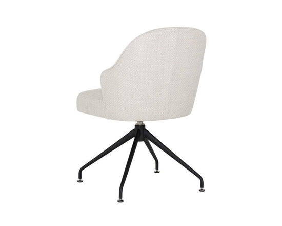 Sunpan Bretta Swivel Chair - Moto Stucco