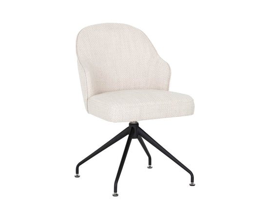 Sunpan Bretta Swivel Chair - Moto Stucco