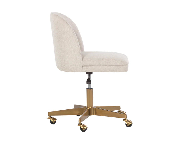 Sunpan Kenna Office Chair - Belfast Oatmeal