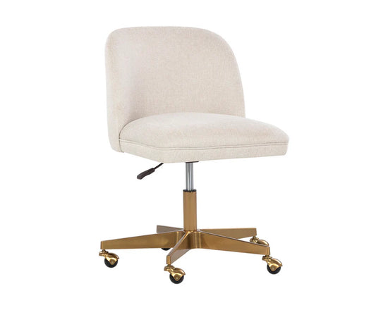 Sunpan Kenna Office Chair - Belfast Oatmeal