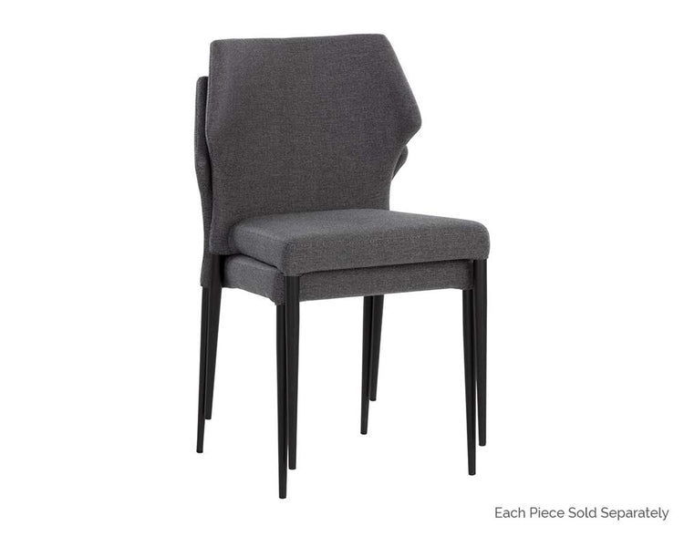 James Stackable Dining Chair  | Set of 2