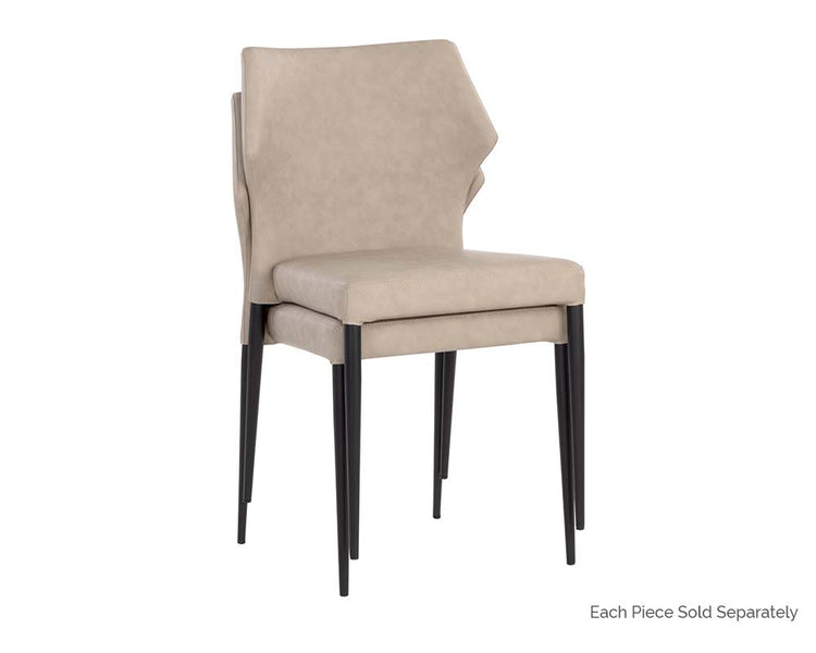 James Stackable Dining Chair  | Set of 2