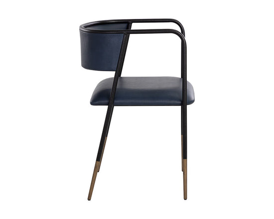 Sunpan Brenan Dining Arm Chair - Bravo Admiral