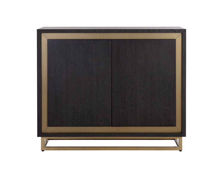 Sunpan Baldessara Wine Cabinet - Brown