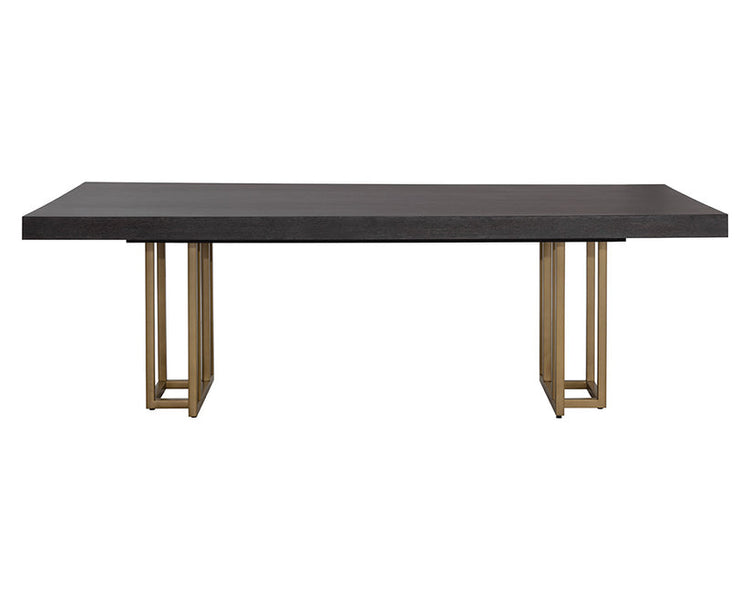 Sunpan Baldessara Dining Table - 94.5" - Brown