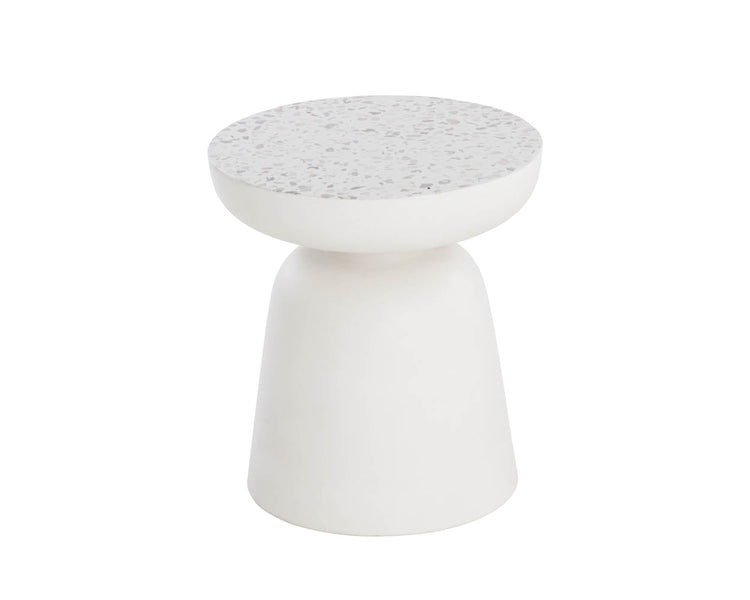 Sunpan Lucida End Table Terrazo