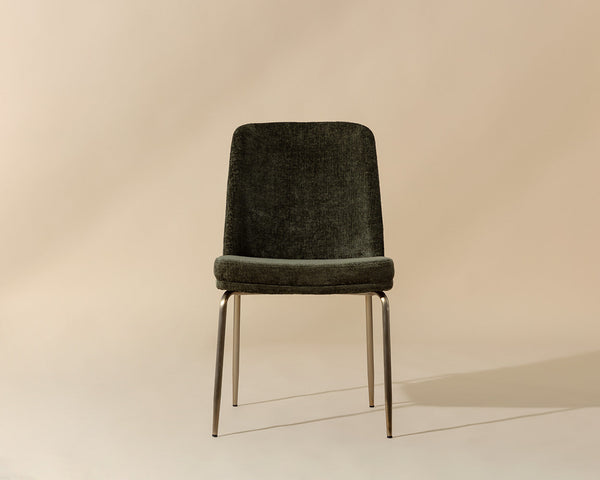 Zeke Dining Chair  Antique Brass  | Set of 2