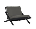 Bari Lounge Chair  Charcoal