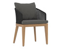 Capri Dining Armchair  Natural