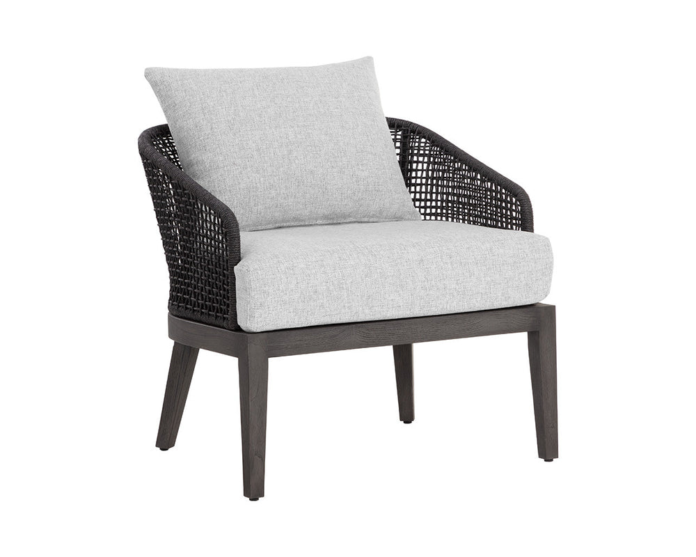 Capri Lounge Chair  Smoke Grey