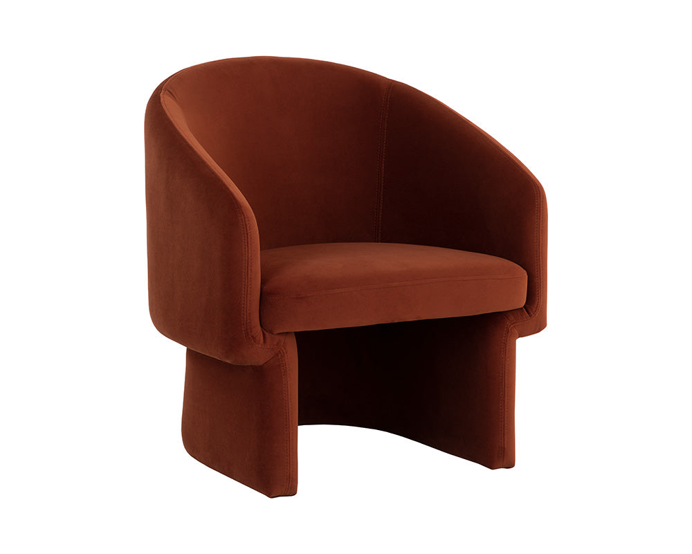 Lauryn Lounge Chair - Meg Rust