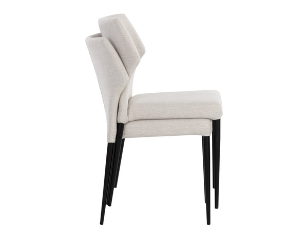 James Stackable Dining Chair  | Set of 2