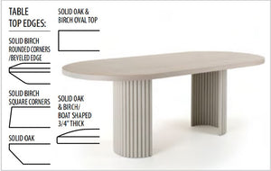 Trica - Cove Dining Table