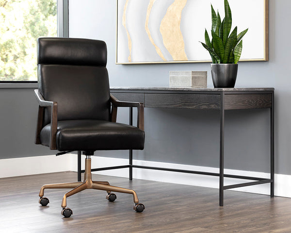 Collin Office Chair  Brown