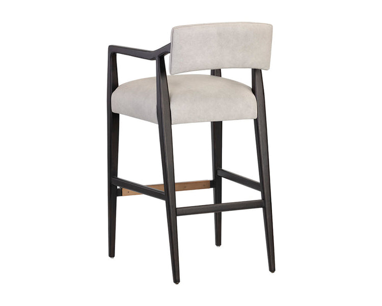 Sunpan Keagan Bar Stool - Saloon Light Grey