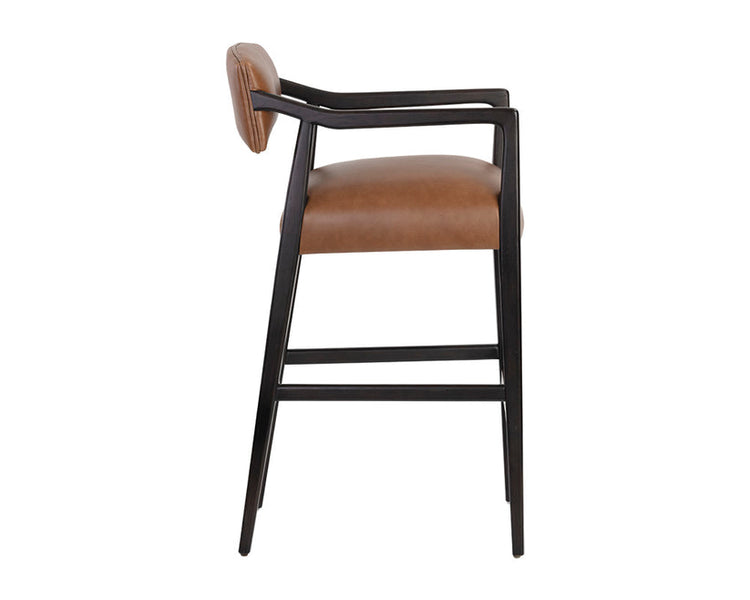 Sunpan Keagan Bar Stool - Shalimar Tobacco